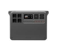 DJI Power 2000 Station d'alimentation portable, groupe électrogène de secours 2048 Wh, batterie LiFePO4, taille compacte, charge de 0% à 80%, générateur solaire 3000 W pour la maison