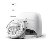 DJI Robot aspirateur-laveur ROMO A Station Transparent 25000 Pa Détection au mm 200 j sans entretien