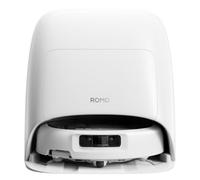 DJI ROMO A2 Robot aspirateur et Laveur optimisé par l'IA | Robot aspirateur à couverture étendue optimisé par l’IA, aspiration 36 000 Pa, réduction du bruit 85 %, design blanc