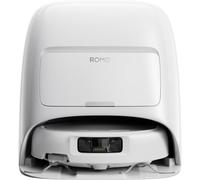 DJI ROMO S aspirateur et serpillière avec Aspiration de 25 000 Pa, détection de Niveau Drone, Deux Bras robotiques, 200 Jours sans Maintenance, Lavage et séchage Auto des tampons de serpillière
