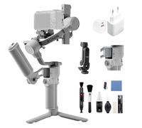 DJI RS 4 Mini Bundle, stabilisateur de nacelle pour caméra Canon/Sony/Panasonic/Nikon/Fujifilm, Verrouillage Automatique des Axes, Charge utile de 2 kg, nacelle de caméra, poignée de malette