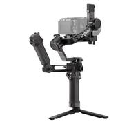 DJI RS 5 Combo, stabilisateur pour caméra, Canon/Sony/Nikon/Fujifilm | suivi intelligent amélioré, molettes de réglage précis, verrous d'axe automatisés 2ᵉ gén., trépied rapide, indicateur d'axe Z