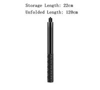 DJI-Selfie Stick Invisible pour Insta360 Tage,Bundle Handle,Bery X2 Bullet Time,Selfie Stick pour GoPro 12,11,10,9,8,Action 4/3,SJ Screenshot - Type black 120 cm