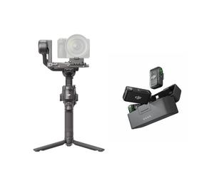 DJI - Stabilisateur RS 4 + Microphone Mic 2 (2 TX + 1 RX)