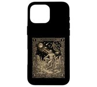 Djinn Carte de Tarot Génie céleste Mythe du désert Coque pour iPhone 16 Pro Max