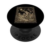 Djinn Carte de Tarot Génie céleste Mythe du désert PopSockets PopGrip Adhésif