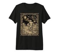 Djinn Carte de Tarot Génie céleste Mythe du désert T-Shirt Haut de Gamme