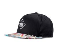 Djinns Rubber Aztek Sna Ack Cap_SML Casquette de Baseball, Noir, Taille Unique Mixte