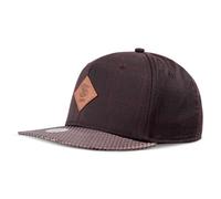 Djinns 6 Panneaux Casquette Snapback Prince de Galles Marron Baseball Cappy A
