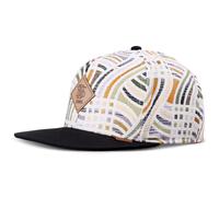Djinns 6 Panneaux Snapback Cap Braid Rev. Casquette Coton Logo Patch Neuf