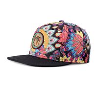 Djinns 6 Panneaux Snapback Cap Couleur Lin Paon Casquette