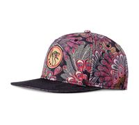 Djinns 6 Panneaux Snapback Cap Couleur Lin Paon Casquette
