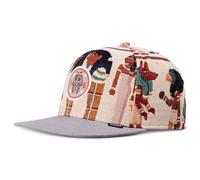 Djinns 6 Panneaux Snapback Cap Tutanch Lin Rev. Basecap Kappe Patch Coton Neuf