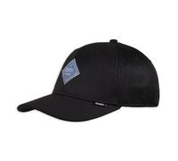 Djinns 6P Snapback Cap Truefit 2.0 Basicbeauty Jersey Noir Casquette Courbée