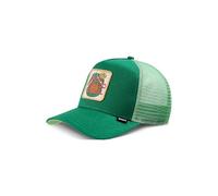 DJINNS Casquette 'Avo Festival' beige / vert / orange, Taille 54-64