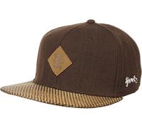 Djinns Casquette 6P Glencheck Strapback Strapback Cap Casquette (Taille Unique - Marron)