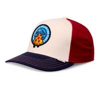 Djinns - Casquette Basic Kids Food (Peace Pizza - Fossil) - Enfant Garçon Dad Cap Visière Curved Visor Casquette Taille Jeune, fossile, taille unique