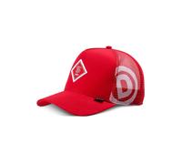 DJINNS Casquette 'Big RipStop' rouge / blanc, Taille 55-60