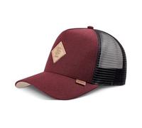 Djinns Casquette de camionneur Plainlace en maille, vin, taille unique