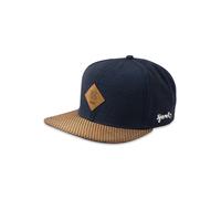 DJINNS Casquette 'Glencheck' bleu marine / noisette, Taille 55-60