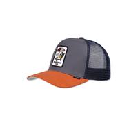DJINNS Casquette 'HFT DNC New 1.5' gris / orange / rouge / blanc, Taille 55-60