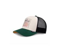 Djinns Food Cap Trucker Casquette de baseball réglable Taille unique, Blanc cassé/vert foncé, taille unique