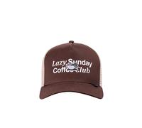 DJINNS Casquette 'HFT Guy in a Cup' marron / cappuccino / blanc, Taille 55-60