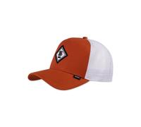 DJINNS Casquette 'HFT Match DNC' orange foncé / noir / blanc, Taille 55-60