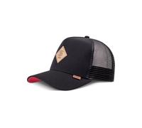 DJINNS Casquette 'HFT Plainlace' beige / noir, Taille 55-60