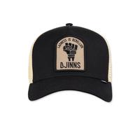 Djinns Rebellion Black Beige HFT Trucker Cap - One-Size