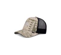 DJINNS Casquette 'HFT ShirtFab #3' beige / vert, Taille 54-64