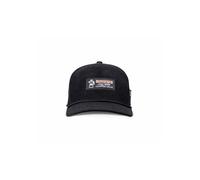 DJINNS Casquette 'HFT Sunday Coffee' rouge clair / noir / blanc, Taille 55-60
