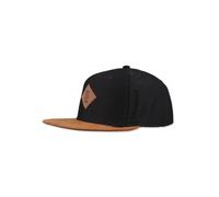 DJINNS Casquette 'Honey Knit' cognac / noir, Taille 55-60