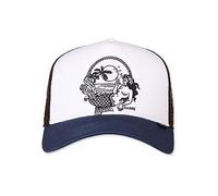 Djinns Casquette Lazy Mermaid – Trucker HFT – Blanc – Taille unique