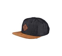 DJINNS Casquette 'Linen 2015' cognac / noir, Taille 55-60