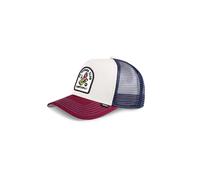 Djinns DNC New 1.3 Offwhite/Wine HFT Trucker Cap - One-Size 56-59