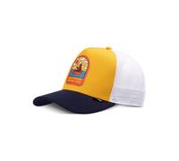 DJINNS Casquette 'Sunday Sloth' bleu marine / jaune d'or / blanc, Taille 55-60