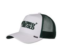 Djinns Casquette Trucker HFT Cap Mesh Blanc Vert Réglable Snapback