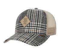 Djinns Check Tweed Camel HFT Trucker Cap - One-Size