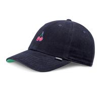 Djinns Dad Cap DNC Cerise Basecap Kappe Coton Cerise Broderie Strapback
