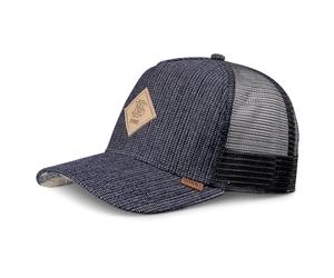 Djinns Denim Wishy Casquette de Camionneur de Snapback réglable Chapeau Maille été écusson