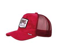 Djinns DNC 3.0 Hairy Suede Deep Rust HFT Trucker Cap - One-Size