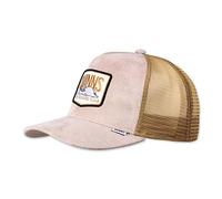 Djinns DNC 3.0 Hairy Suede Khaki HFT Trucker Cap - One-Size