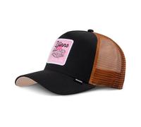 Djinns - DNC Pool (noir/marron clair) - Casquette trucker en maille, Noir/gris clair, taille unique