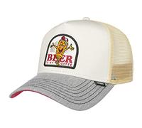 Djinns Food Beer & Coffee Grey/Heather Grey HFT Trucker Cap - One-Size 55-60