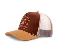 Djinns HFT Cap Casquette Trucker Maille Café Barista Unisexe Beige