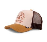 Djinns HFT Cap Casquette Trucker Maille Café Barista Unisexe Beige
