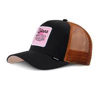 Djinns - DNC Pool (noir/marron clair) - Casquette trucker en maille, Noir/gris clair, taille unique