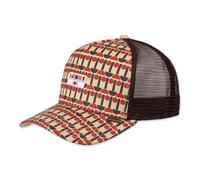 Djinns HFT Cap IOI Unity Beige Basecap Trucker Cap Kappe Mütze Hut Alloverprint