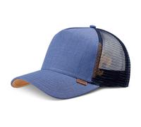 Djinns Casquette HFT Cap Linen - Snapback Trucker - Bleu marine 2014